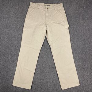 Carhartt Pants Men's Rugged Flex Duck Canvas Carpenter BN3279-M. Size 33x32